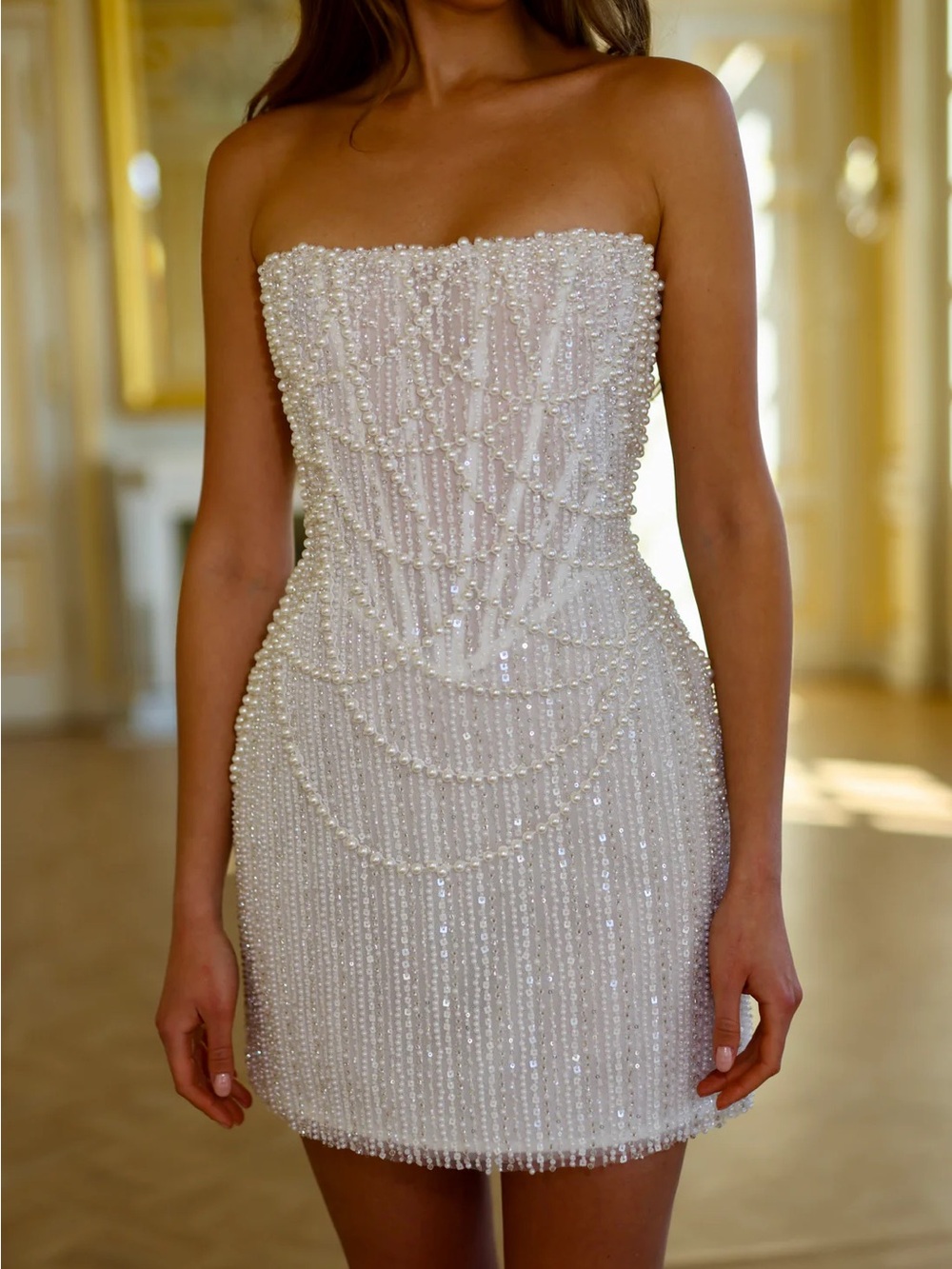 ROSIE ETIENNE LUSTRE US Size 4 - Picture 2 of 11